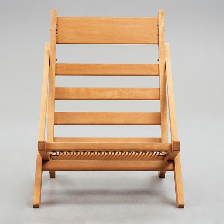 HANS J WEGNER, an easy chair model "CH-03", by Carl Hansen & Søn, Denmark.