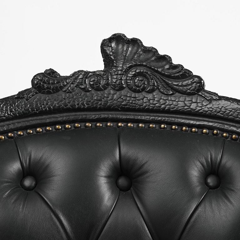 Maarten Baas, a pair of “Smoke Armchairs”, Moooi, the Netherlands, post 2002.