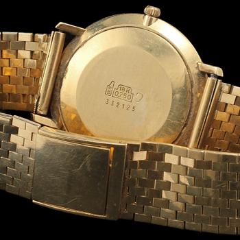 ARMBANDSUR, 18k guld, Belinda, Schweiz, omkring 1900-talets mitt. Total vikt 66 g.