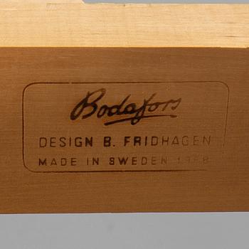 Bertil Fridhagen, "Diamant" a walnut dining table.