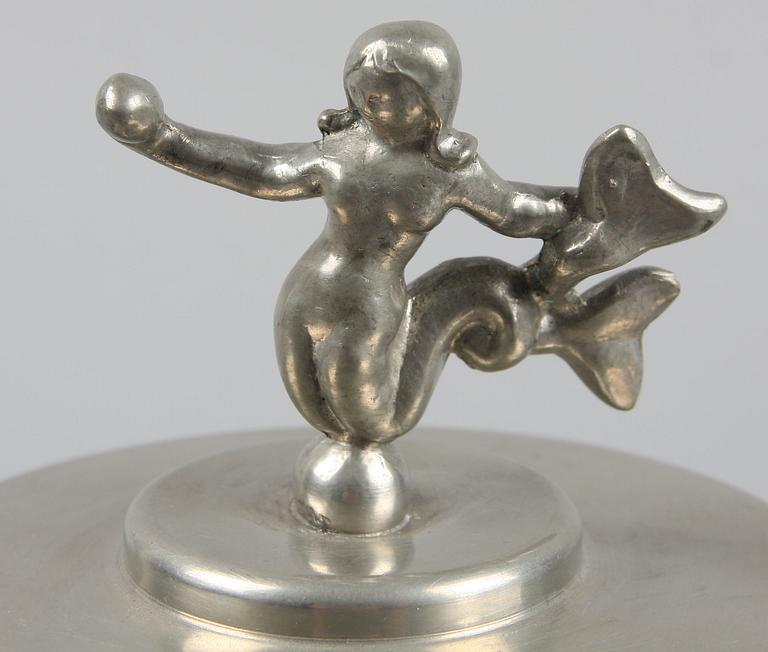 TOBAKSBURK, tenn, Sune Bäckström, Malmö, 1920-tal.