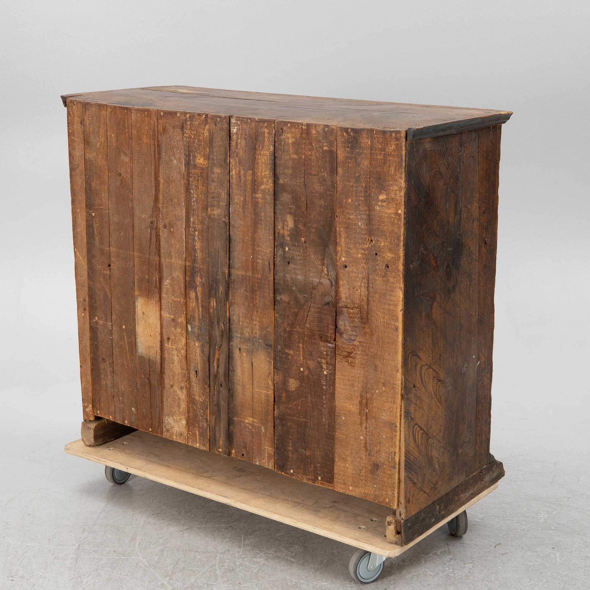 A Swedish provincial cabinet, dated 1795.