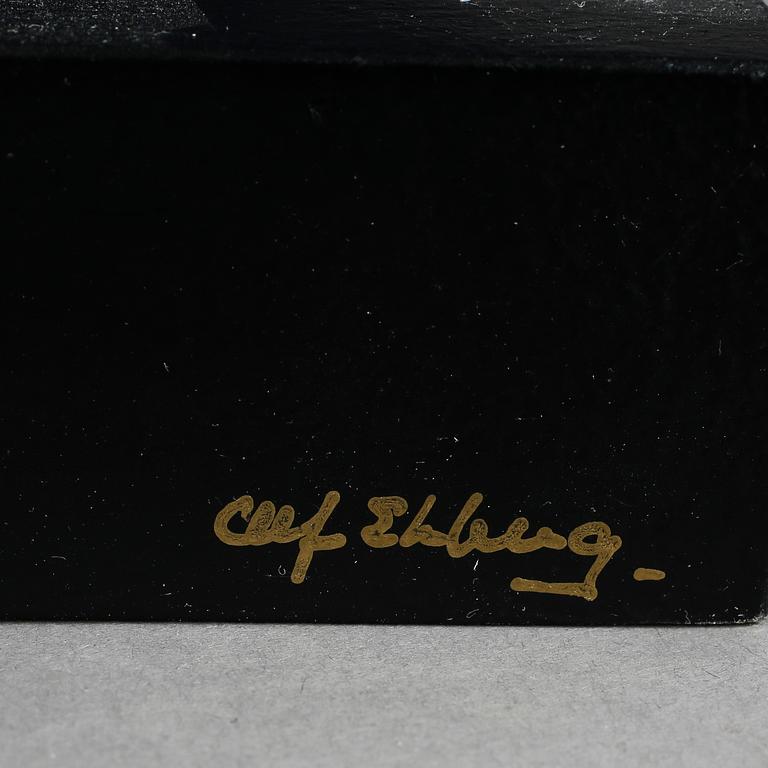 ALF EKBERG, skulptur, stengods. Signerad.