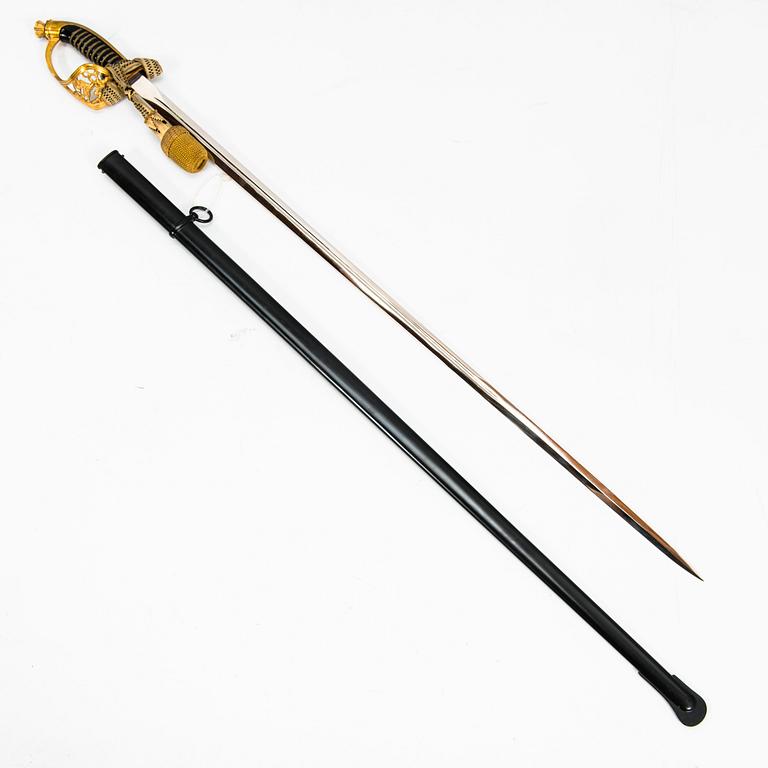 A Finnish M/22 officer sword.