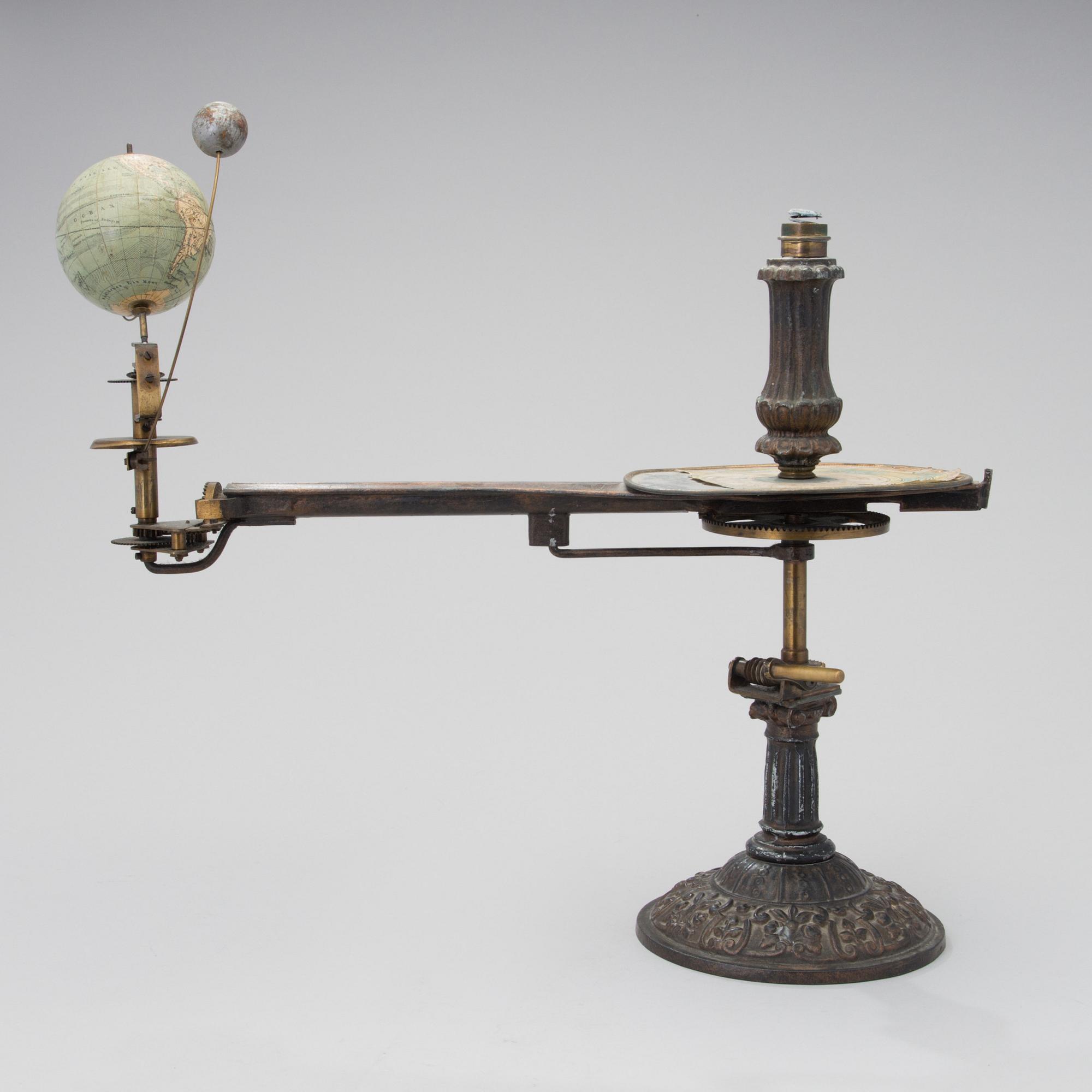 A late 19th century Germany Ernst Schotte & Co Berlin orrery.