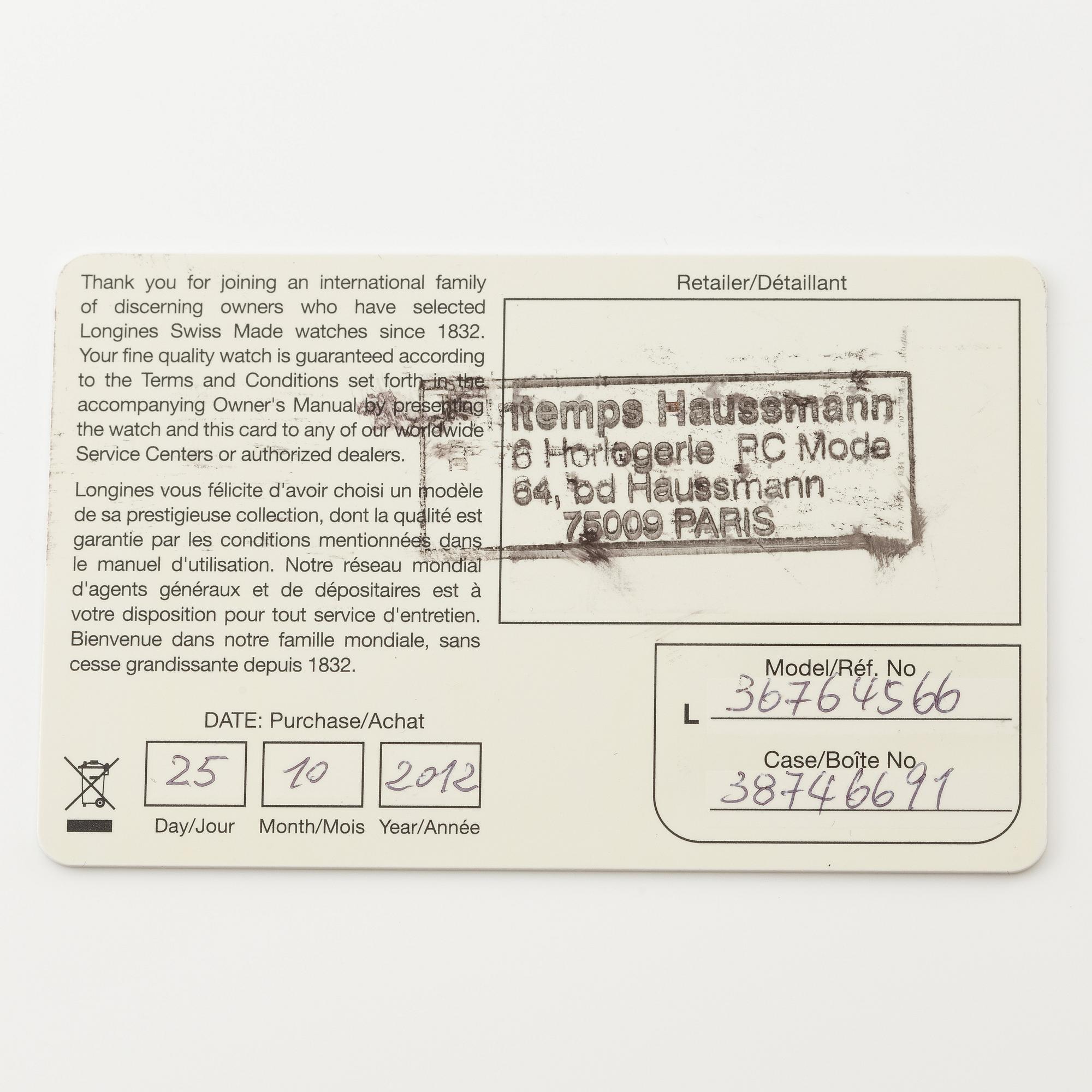 Longines, Conquest, armbandsur, 39 mm.