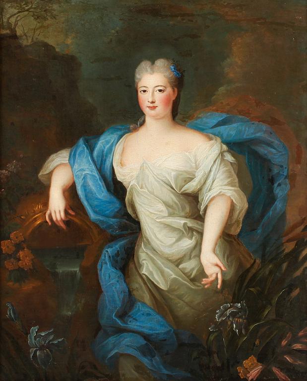 Pierre Gobert Hans krets, Ung skönhet vid fontän.