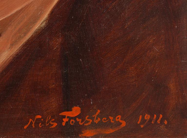 NILS FORSBERG, olja på duk, sign o dat- 1911.