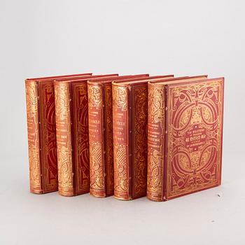 PAUL LACROIX, 5 vol, Le Bibliophile Jacob, Paris Fermin-Didot.