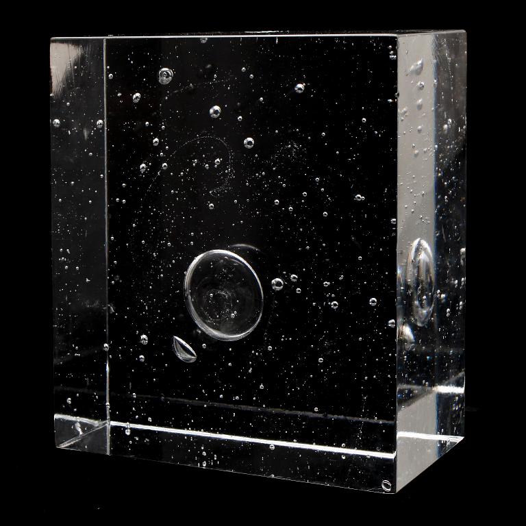 OBJEKT, 2 st. Glas, Orrefors, Sven Palmqvist resp Kosta.