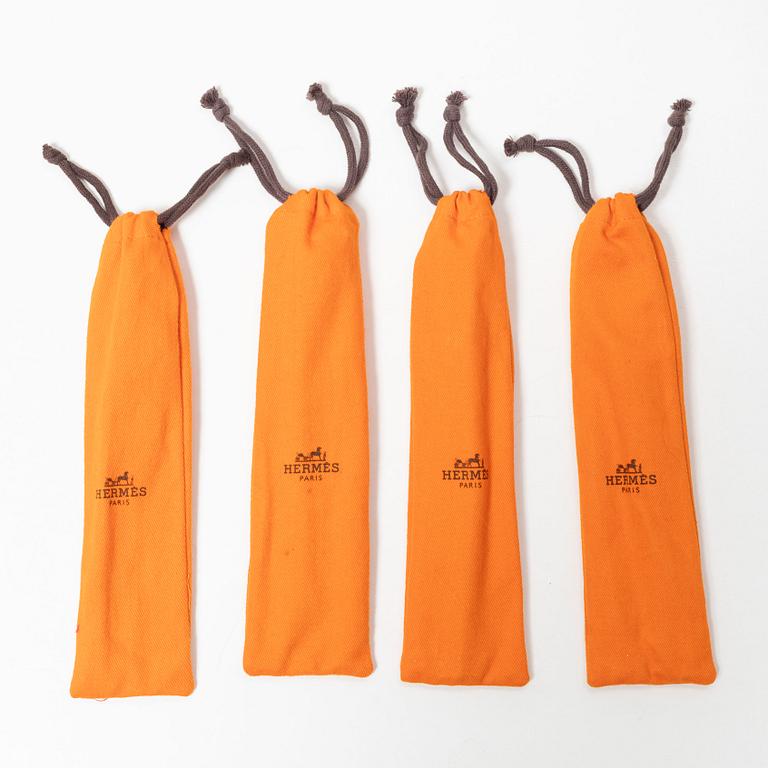 Hermès, Cutlery, 8 pieces.