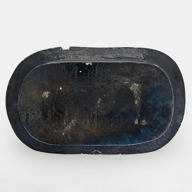 Birger Kaipiainen, a ceramic decorative plate, signed Kaipiainen.
