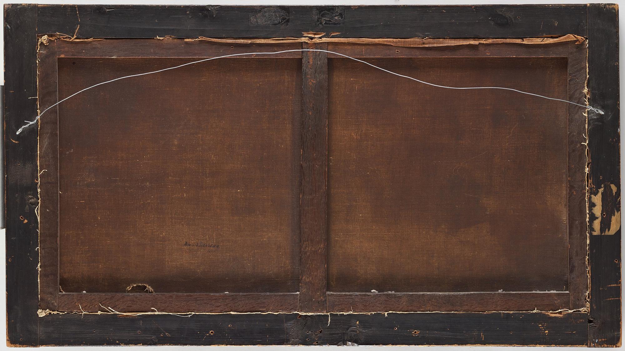 Esaias van de Velde Follower of, ESAIAS VAN DE VELDE, follower o,  oil on canvas, bears signature A van der Velde and dated 1657.