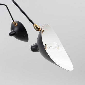 Serge Mouille, taklampa, "Lampadaire", Frankrike, 2014.