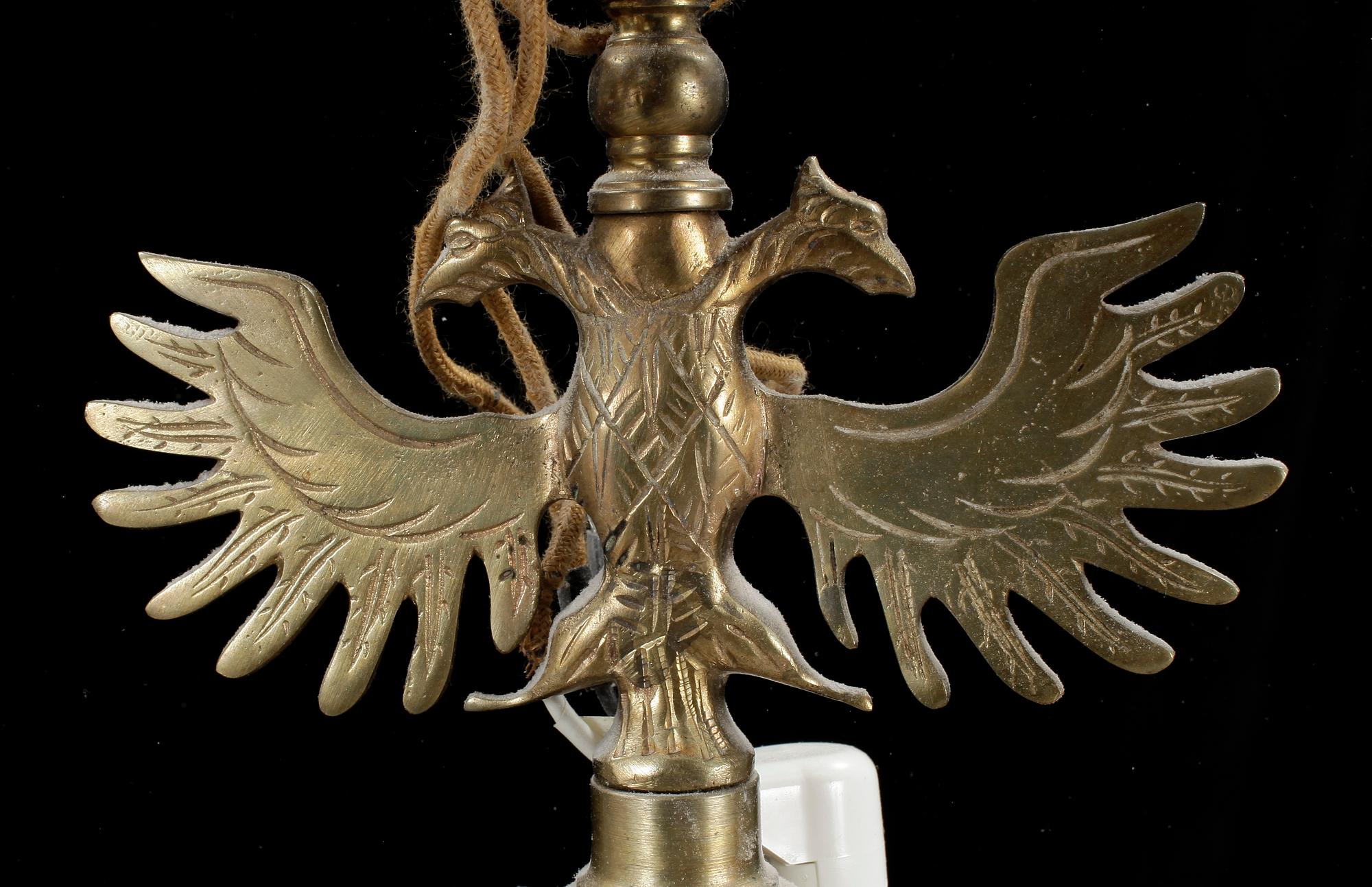 LJUSKRONA, barockstil, 1900-talets andra hälft. Höjd 70cm.