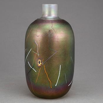 VAS, glas, Bertil Vallien, Kosta Boda. 1980-90-tal.