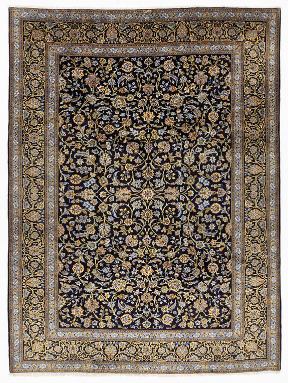 Carpet, Keshan, semi antique, 398 x 295 cm.
