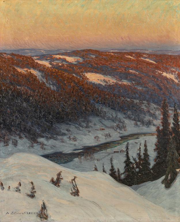 Anshelm Schultzberg, Skymningsljus.