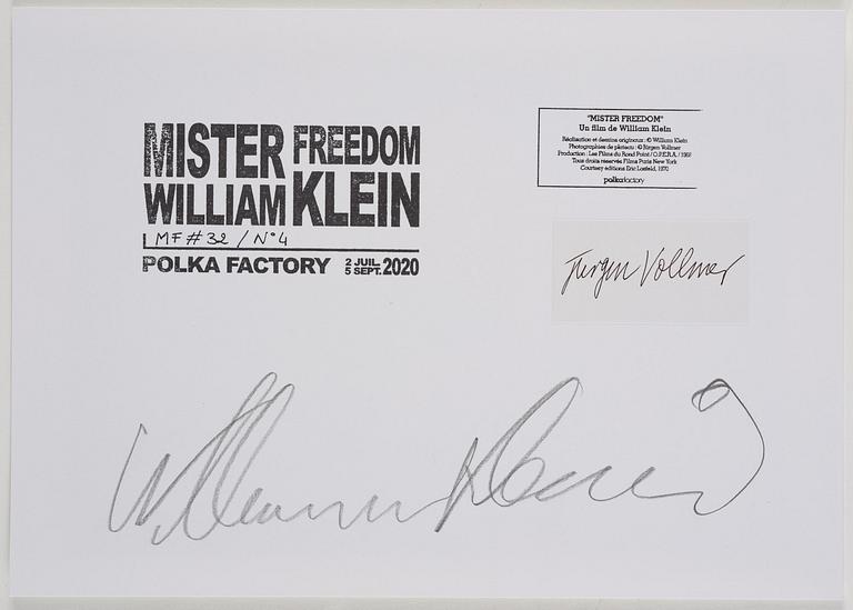 William Klein, ”Mister Freedom koffert - full set edition”, 2020.
