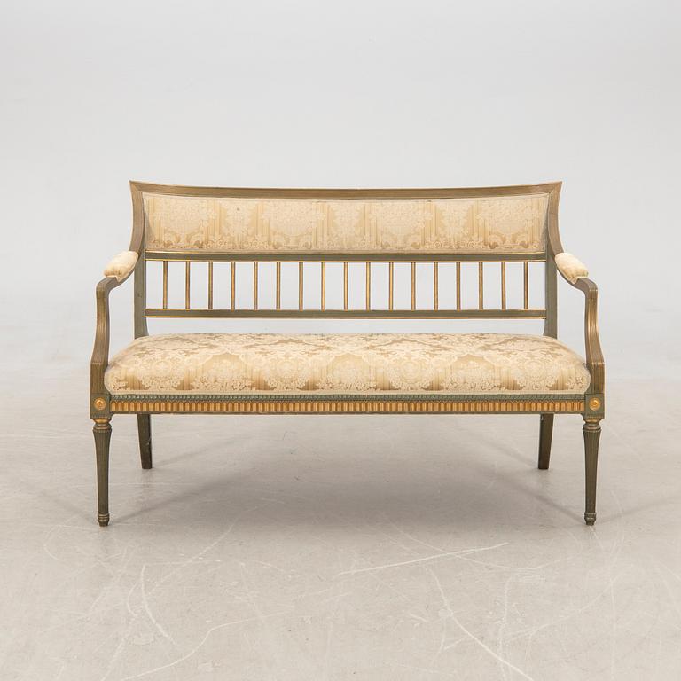 Sofa and four chairs in Neoclassical style, early 20th century.