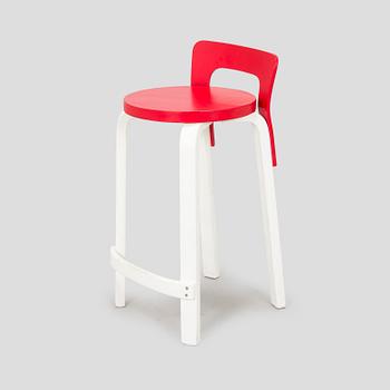 Alvar Aalto, barstol, modell K65 Artek 1960/1970-tal.