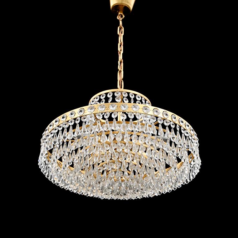 TAKLAMPA, 1900-talets andra hälft. Höjd ca 26 cm.