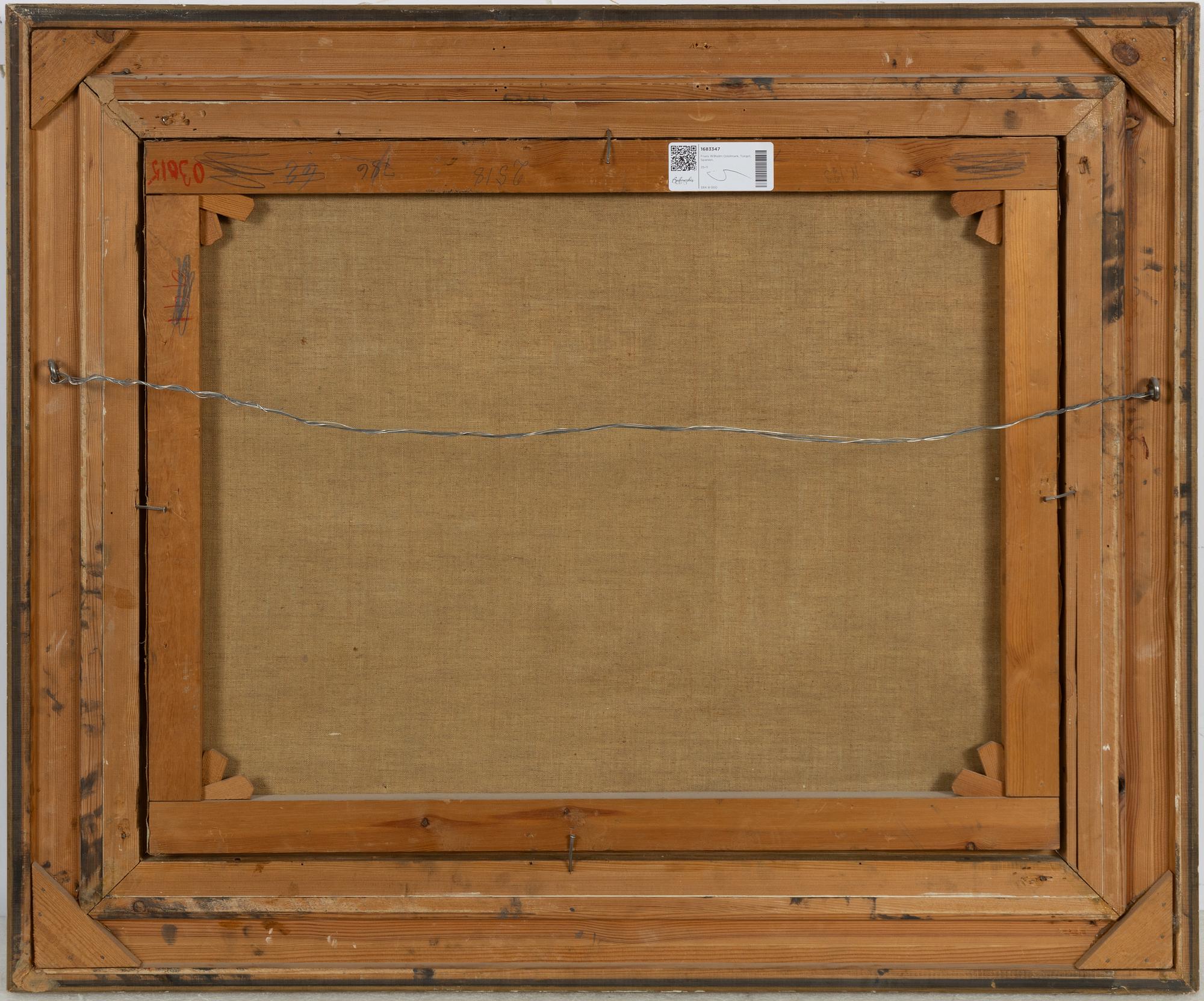 Frans Wilhelm Odelmark, "Torget i Granada".