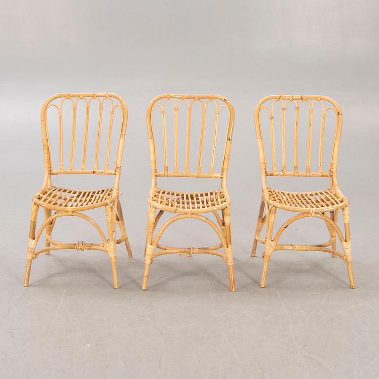 Josef Frank, six model 1184 rattan chairs, for Firma Svenskt Tenn.