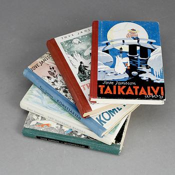 BÖCKER, 5 volymer, Tove Jansson.