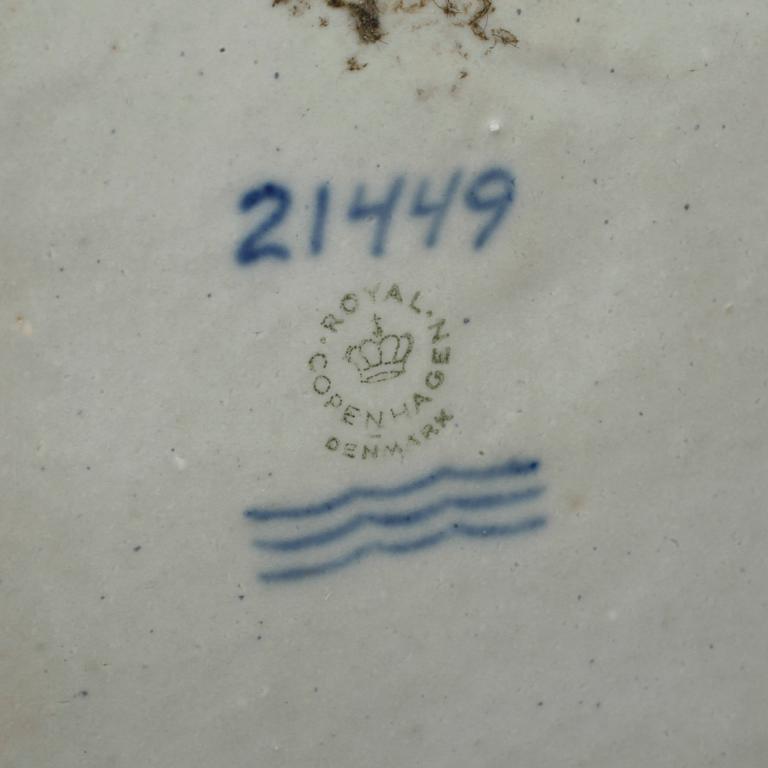 FIGURIN, keramik, Royal Copenhagen, Danmark, 1900-talets andra hälft.