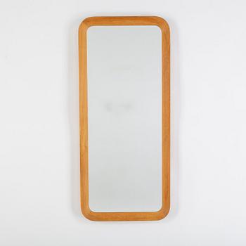 An oak framed mirror, Glas & Trä, Hovmantorp, 1962.