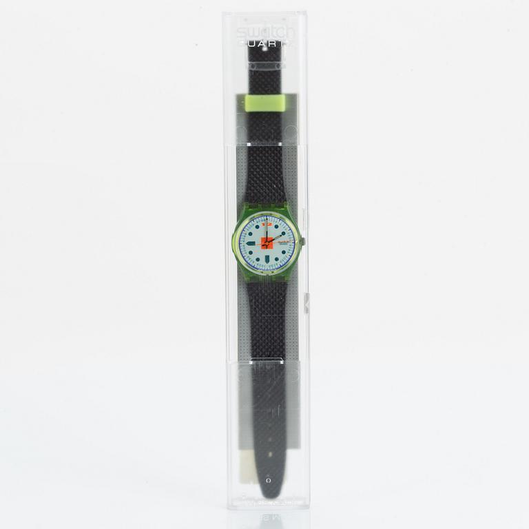 Swatch, Hopscotch, wristwatch, 34 mm.