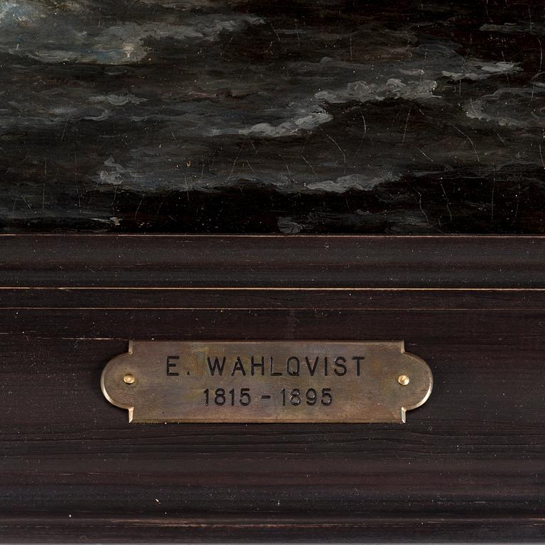 Ehrnfried Wahlqvist, Kustlandskap med kungsörnsbo.