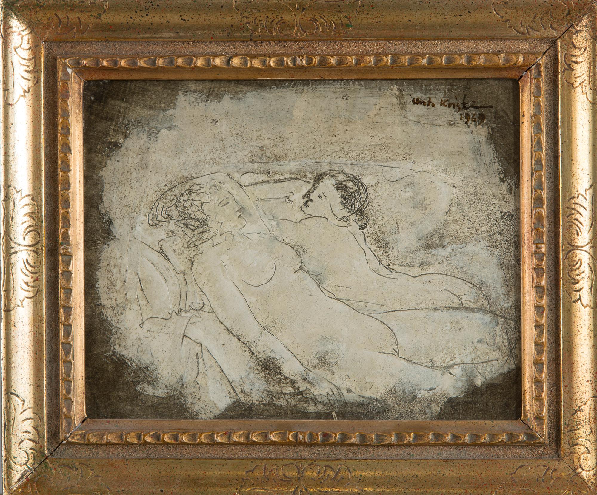 Unto Koistinen, Two Reclining women.