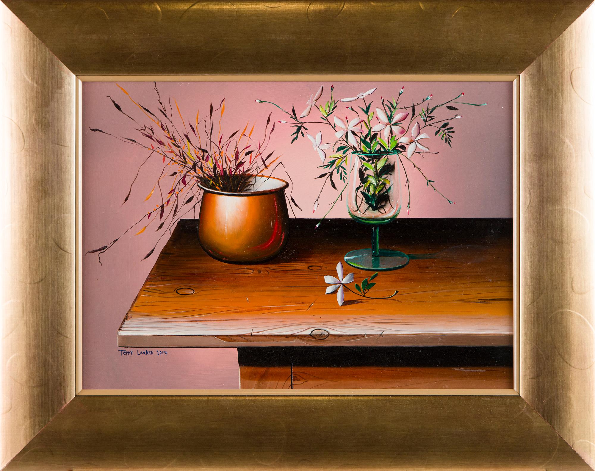 Terry Laakso, "Blomma på bordet".