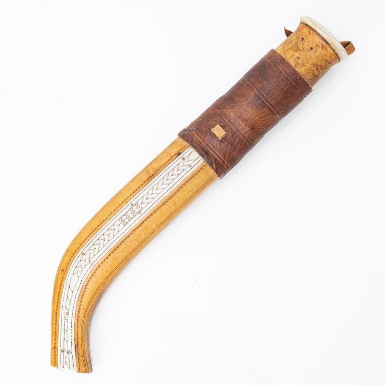 Nikolaus Fankki, Knife, signed and dated 1967.