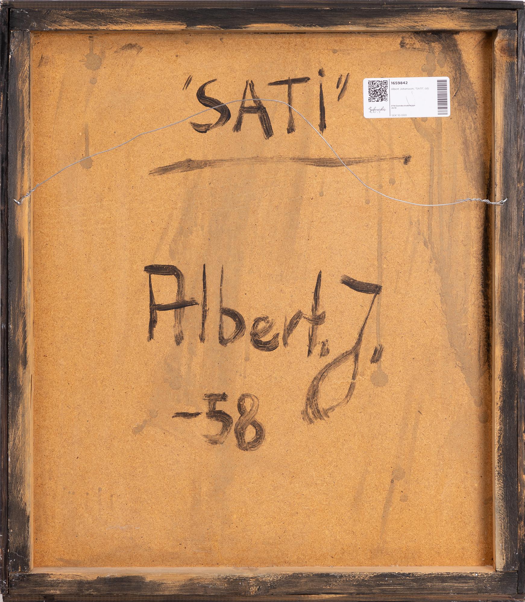 Albert Johansson, "SATI".