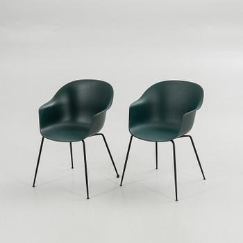 GamFratesi, Chairs, a pair, "Bat Chair", Gubi, Denmark.