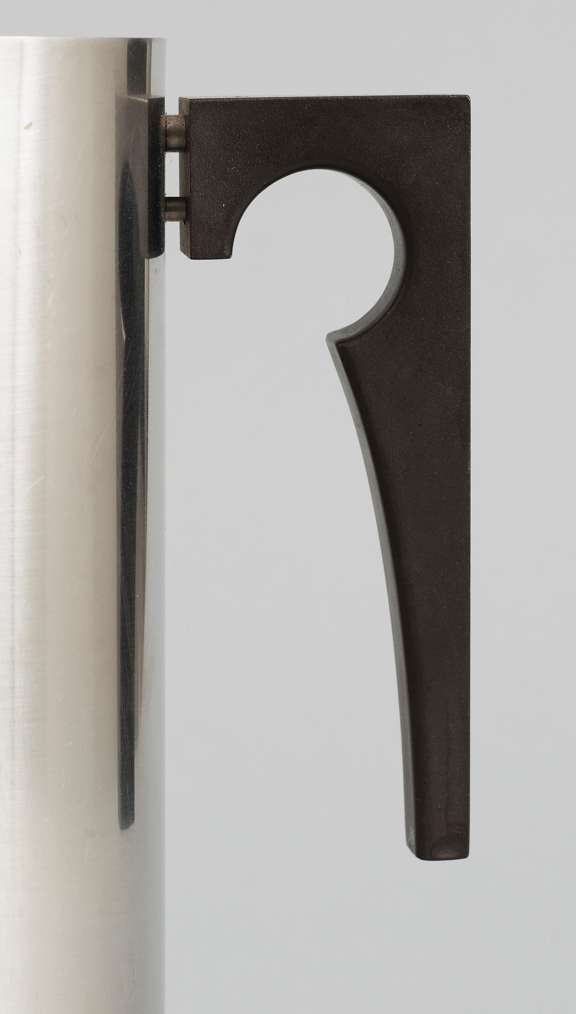 COCTAILSET, 2 delar, stål, "Cylinda Line", Arne Jacobsen, Stelton, Danmark,  formgivna 1967, senare produktion.