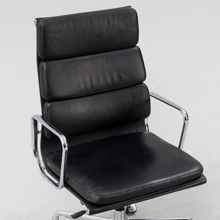 Charles and Ray Eames, skrivbordsstol, EA 217 soft pad, Vitra, formgiven 1958.