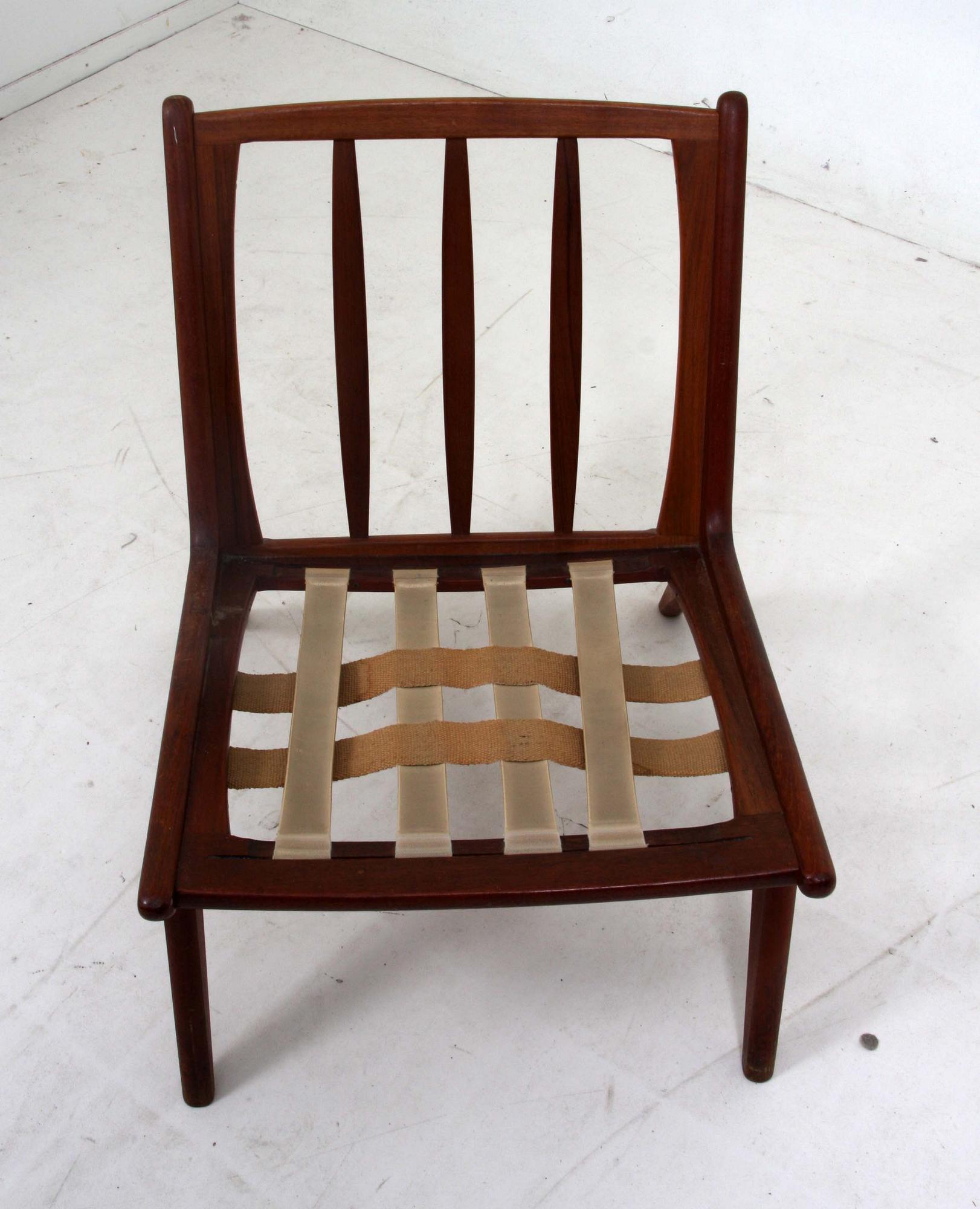 FÅTÖLJ, Danmark, 1950/60-tal.