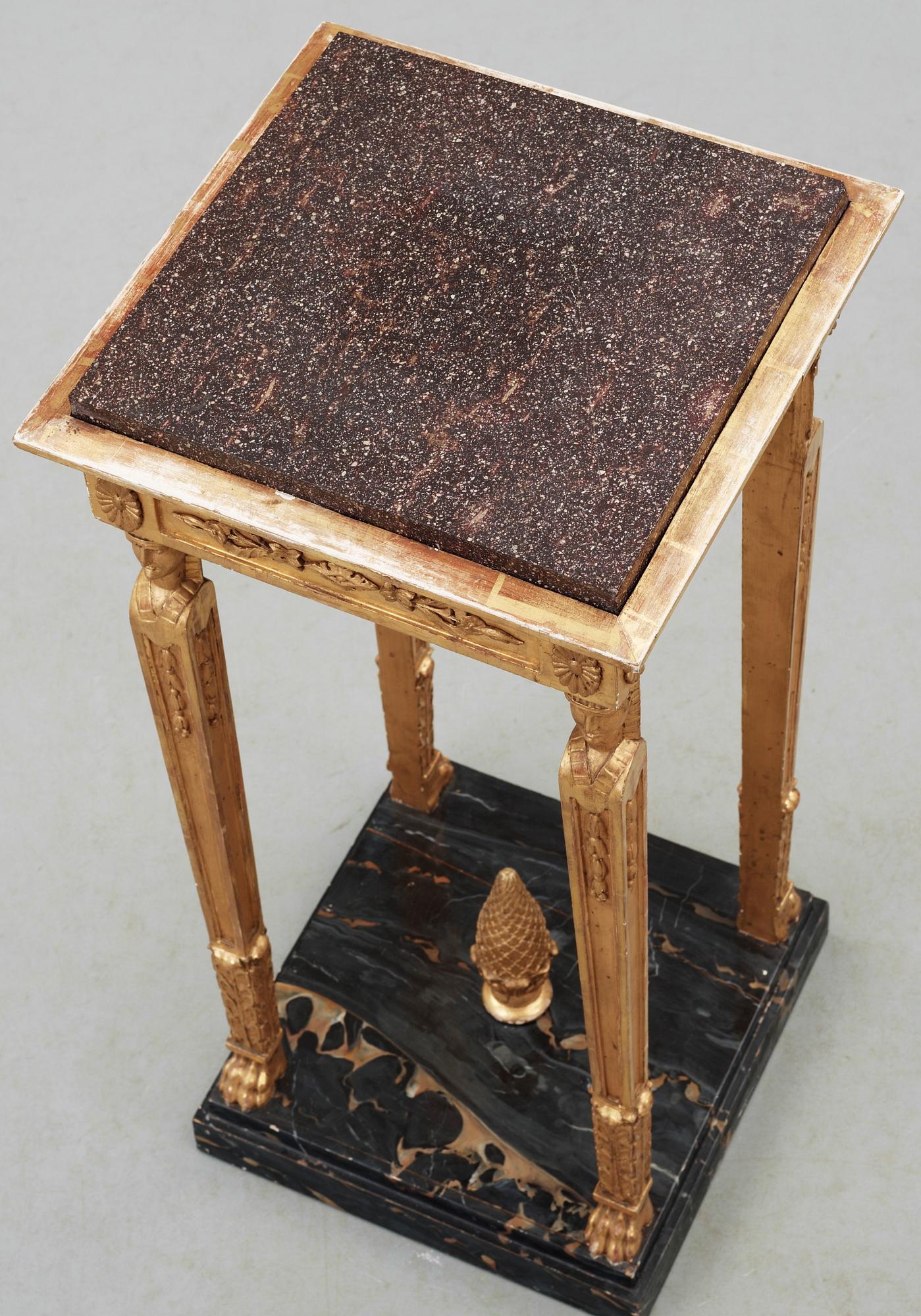 PIEDESTAL, empirestil, Sverige, 1800-tal.