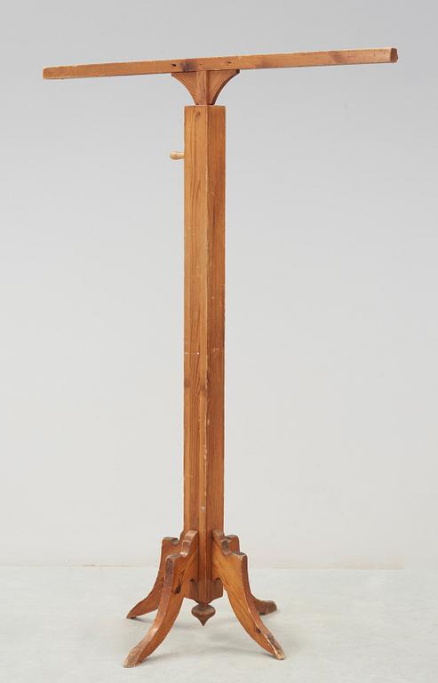 PLANSCHSTÄLLNING, 1900-talets början.