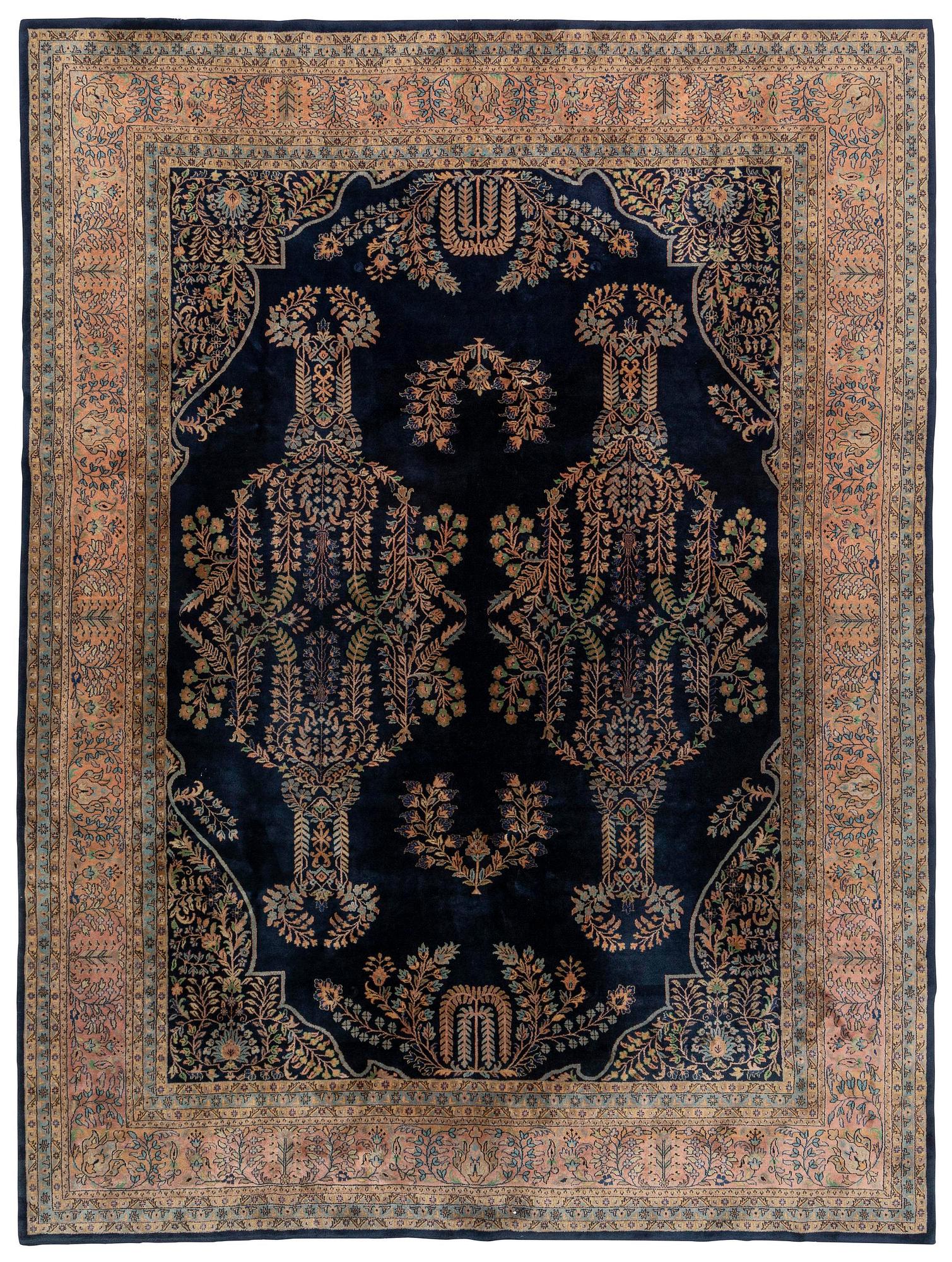An India Carpet, c. 380 x 285 cm.