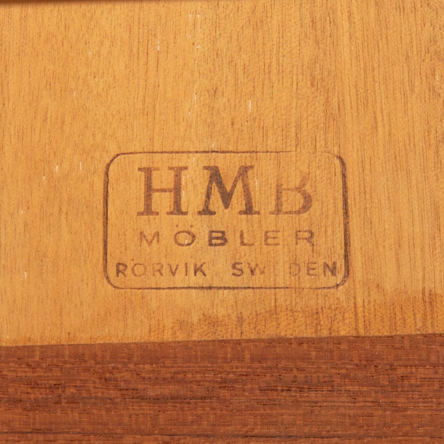 Side tables a pair, HMB furniture 1960s.