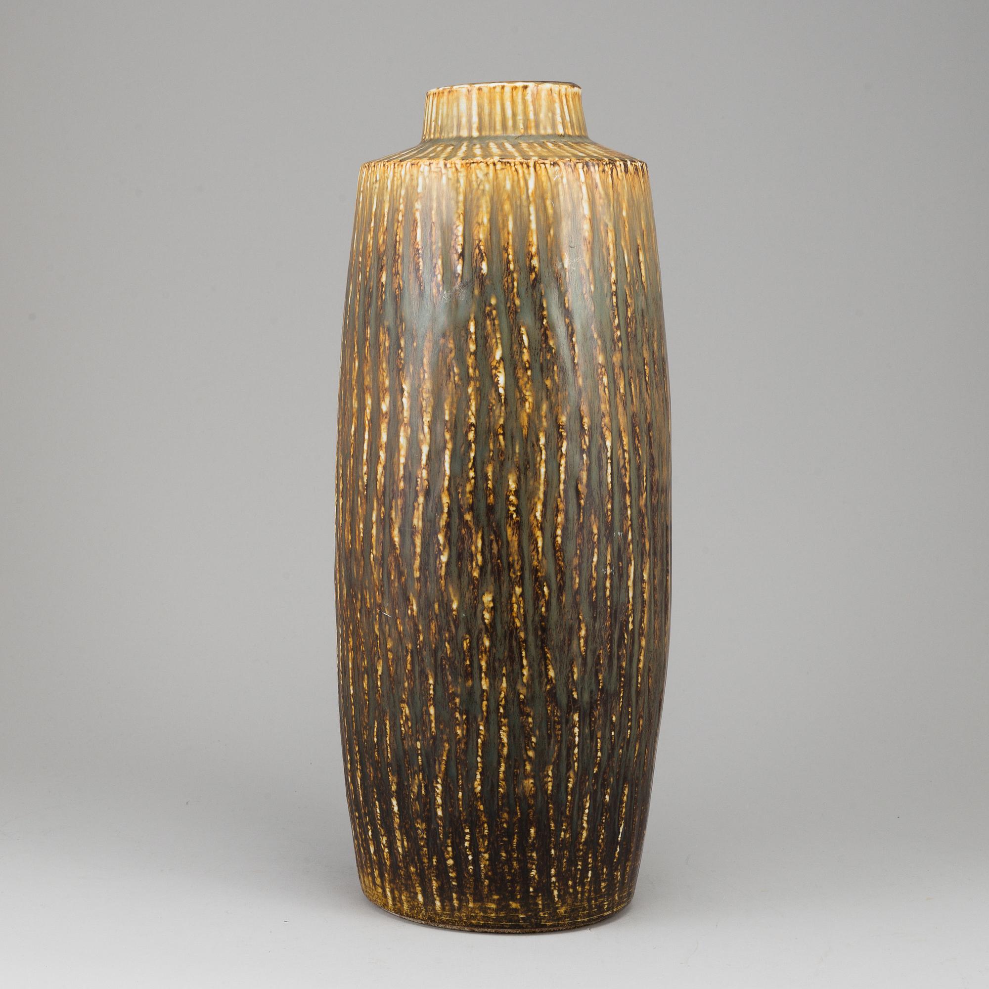 GUNNAR NYLUND, a 'Rubus' stoneware vase from Rörstrand, Sweden.
