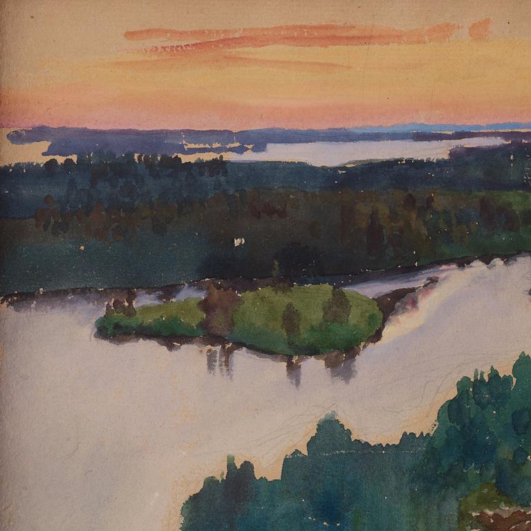 Eero Järnefelt, Lake Pielinen; View from Koli.