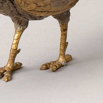 BORDSDEKORATION, silver, Spanien 1900-talets senare hälft. Vikt 361 g.