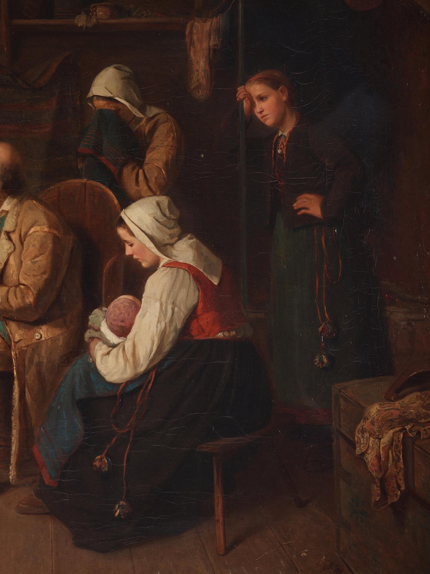 Sven Victor Helander, The farewell.