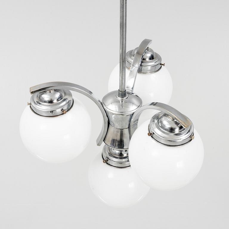 Taklampa Art Deco-stil 1900-talets andra hälft.